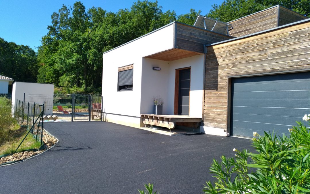 Réfection entrée, cours, parking en enrobés, une solution durable