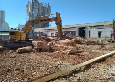 Démolition pour dallage industriel